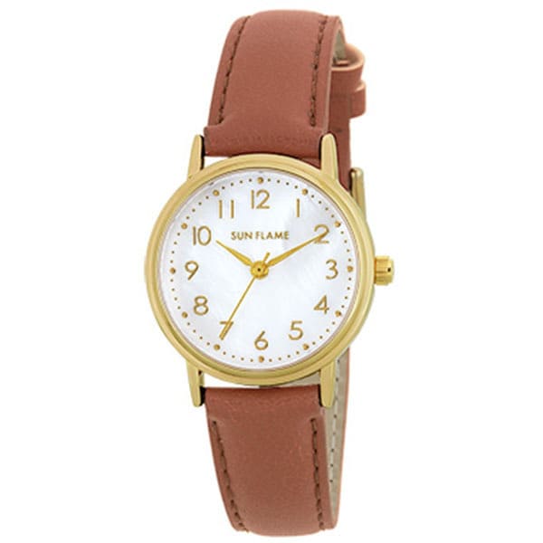 SUN FLAME MJL B22 BR Stylish Ladies Fashion Watch with Elegant Design, Durable Stainless Steel, Water Resistant, Perfect for Everyday Wear