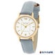 Sun Flame MJL-B31-BL Stylish 28mm Design Water Resistant Quartz Movement Elegant Leather Strap - Image 2