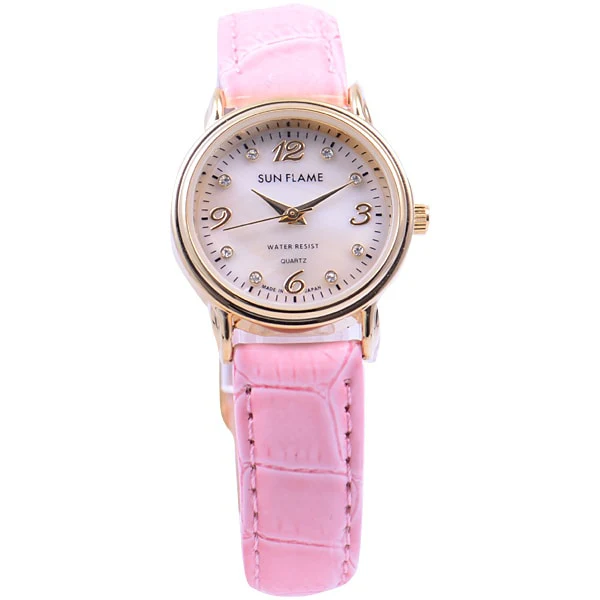 Sun Flame MJL-D91-PI Elegant Quartz Women's Watch Stylish Design Water Resistant Japanese Movement - Image 3