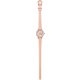 Sun Flame MJSR-D02-MM Stylish Analog Design Water Resistant Durable Stainless Steel Elegant Leather Strap - Image 2