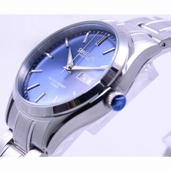 Sun Flame MJZ002-BL Elegant Men's Watch with Date Display Stylish Design Durable Build Water Resistant