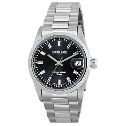 Sun Flame MJZ003-BK Stylish Fashion Watch - Japanese Quartz Movement - Water Resistant - Elegant Design - Perfect for - Image 3