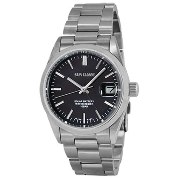Sun Flame MJZ005-BK Solar Powered Eco-Friendly Lightweight Water Resistant Stylish Design