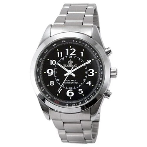 Sun Flame MR69-BK Stylish Analog Design Japanese Movement Water Resistant Durable Stainless Steel Band