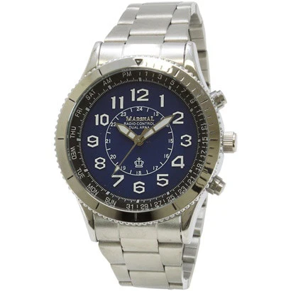 Sun Flame MR81-BL Elegant Analog Design Water Resistant Stainless Steel Case Durable Leather Strap - Image 3