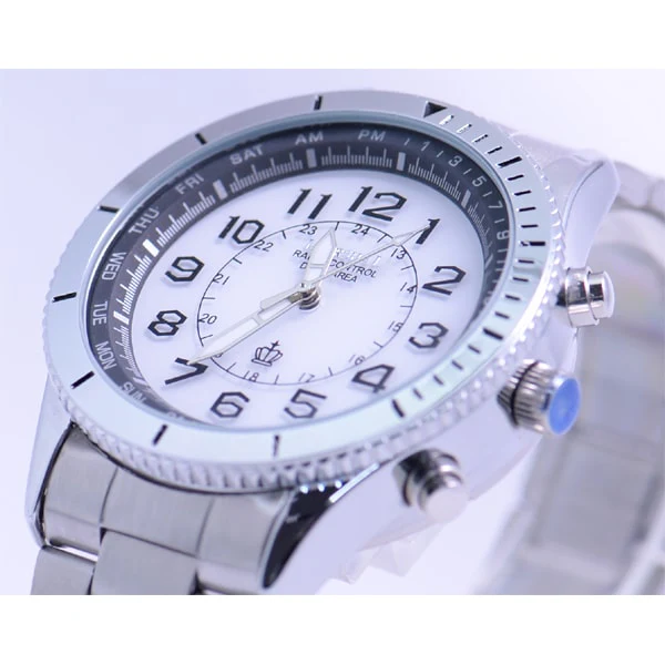Sun Flame MR81-W Elegant Analog Design Water Resistant Durable Stainless Steel Band Classic Timepiece