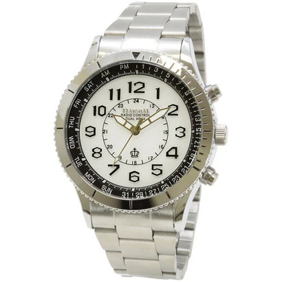 Sun Flame MR81-W Elegant Analog Design Water Resistant Durable Stainless Steel Band Classic Timepiece - Image 3