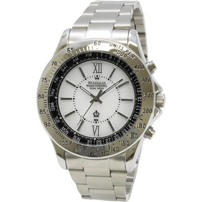 Sun Flame MR82-W Elegant Analog Design Water Resistant Scratch-Resistant Quartz Movement Stylish Leather Strap - Image 3