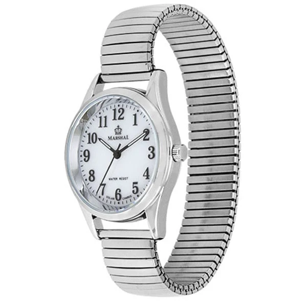 Sun Flame MRM105-SW Solar Powered Watch with Durable Folding Strap Water Resistant Stylish Design - Image 5