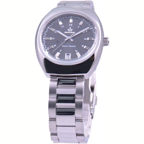 Sun Flame MRZ015-MBK Stylish Minimalist Design Durable Stainless Steel Water Resistant Quartz Movement - Image 3