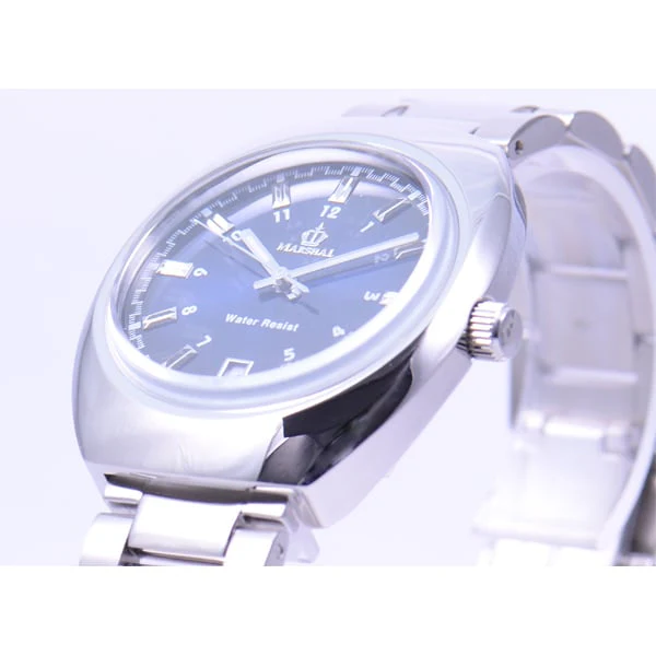 Sun Flame MRZ015-MBL Elegant Design Water Resistant Quartz Movement Durable Stainless Steel Band