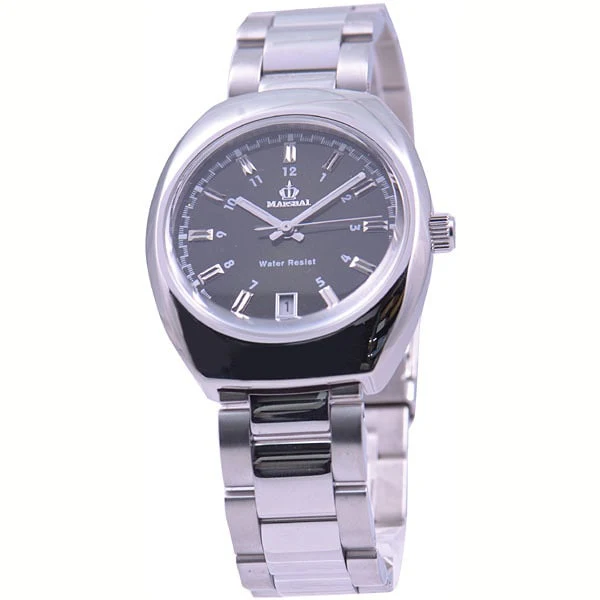 Sun Flame MRZ015-MGR Elegant Design Water Resistant Stainless Steel Case Reliable Quartz Movement Comfortable Leather - Image 3
