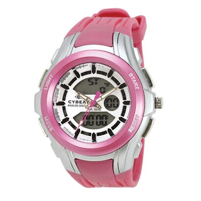 Sun Flame NAD01-PI Stylish Analog/Digital Watch Water Resistant LED Display Durable Design - Image 4