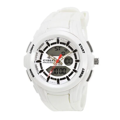 Sun Flame NAD01-W Stylish Analog/Digital Watch Water Resistant LED Display Durable Design - Image 3