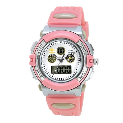 Sun Flame NAD05-PI Stylish Analog/Digital Watch Water Resistant LED Display Durable Design - Image 3