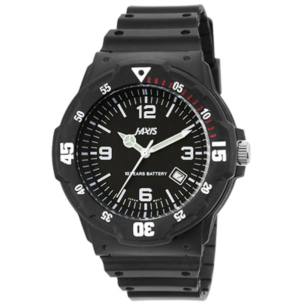 Sun Flame NHG03-BK Stylish Black Dial Water Resistant Quartz Movement Durable Stainless Steel Strap