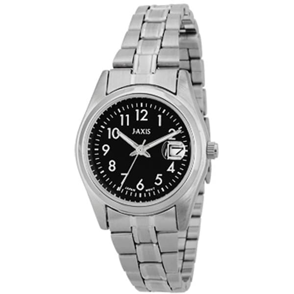 Sun Flame NHL01-SBK Stylish Analog Design Water Resistant Durable Stainless Steel Band Elegant Timepiece