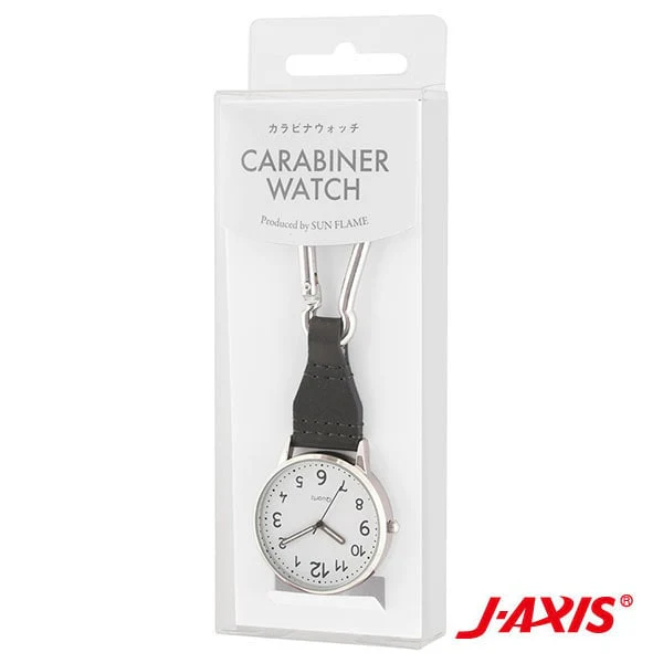 Sun Flame P1361-BK Stylish Hook Watch - Durable Design - Water Resistant - Japanese Movement - Elegant Black Finish - Image 5