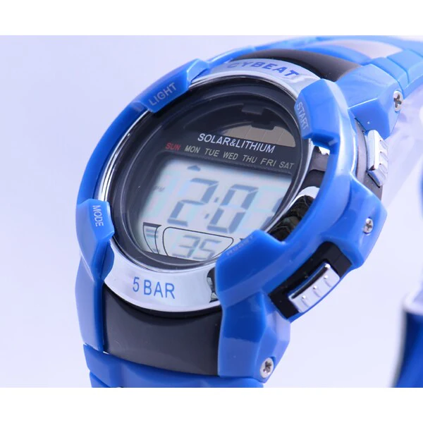 Sun Flame RSM01-BL Stylish Design Waterproof Quartz Movement Durable Stainless Steel Band