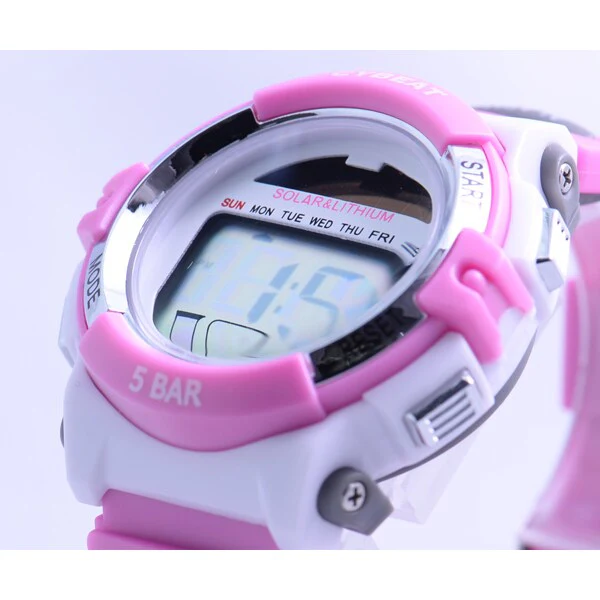 Sun Flame RSM02-PI Stylish Design Water Resistant Quartz Movement Durable Stainless Steel Band