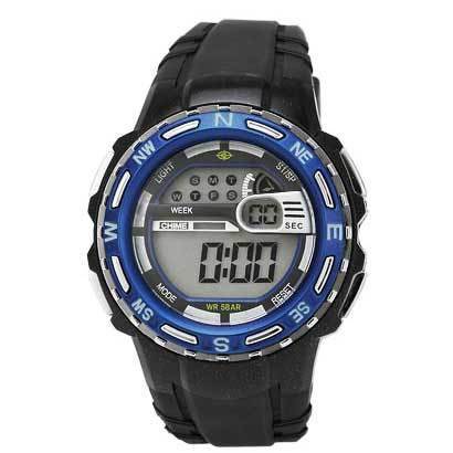 Sun Flame SCY02-BL Stylish Digital Watch - Blue LED Display - Water Resistant - Lightweight Design - Sleek Modern Style - Image 3