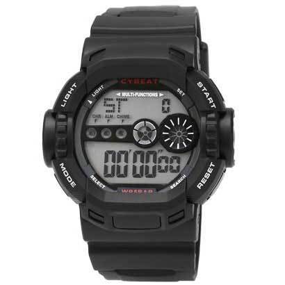 Sun Flame SCY04-BK Digital Black Watch - Japanese Movement - Water Resistant - Sleek Design - LED Display - Image 3