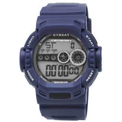 Sun Flame SCY04-BL Stylish Digital Watch - Blue LED Display - Water Resistant - Sleek Design - Lightweight - Image 3