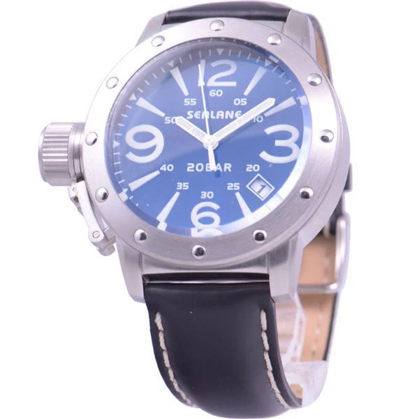 Sun Flame SE32-LBL Elegant Design - Japanese Quartz Movement - Water Resistant - Durable Stainless Steel