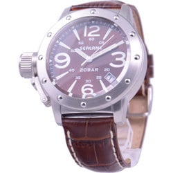 Sun Flame SE32-LBR Quartz Men's Watch Stylish Design Water Resistant Durable Build Elegant Leather Strap - Image 3