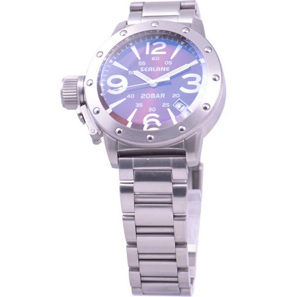 Sun Flame SE32-MBR Stylish Quartz Men's Watch Water-Resistant Durable Design Elegant Black Dial - Image 3