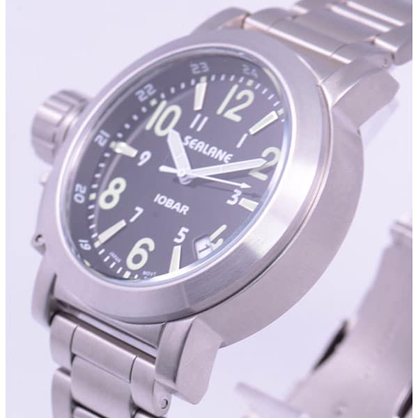 SUN FLAME SE43 MBK Men's 10 ATM Waterproof Watch with Durable Design, Stylish Black Dial, and Reliable Quartz Movement for Everyday Use - Image 2