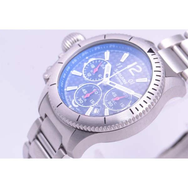 Sun Flame SE47-MBK Stylish Quartz Men's Watch Water Resistant Stainless Steel Elegant Design Durable Performance - Image 5
