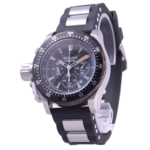 Sun Flame SE55-PBO Quartz Men's Watch Water Resistant Stylish Design Durable Stainless Steel Band