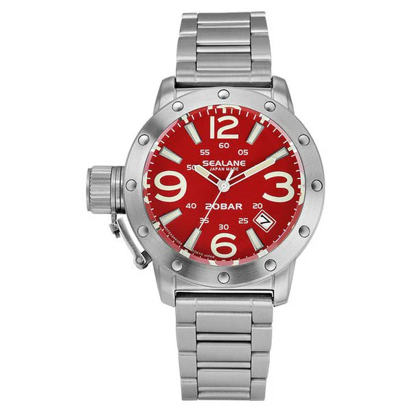 Sun Flame SEJ011-MRE Stylish Design Water Resistant Quartz Movement Durable Stainless Steel Band - Image 3