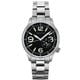 Sun Flame SEJ021-MBK Elegant Design Water Resistant Durable Stainless Steel Strap Quartz Movement - Image 2