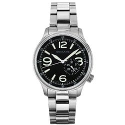 Sun Flame SEJ021-MBK Elegant Design Water Resistant Durable Stainless Steel Strap Quartz Movement - Image 3