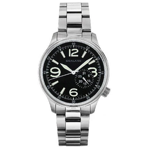 Sun Flame SEJ021-MBK Elegant Design Water Resistant Durable Stainless Steel Strap Quartz Movement - Image 4