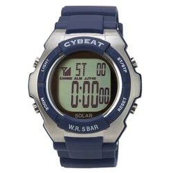 Sun Flame SRC04-BL Digital Watch Solar Powered 5 ATM Water Resistant Sleek Black Design Reliable Timekeeping - Image 3