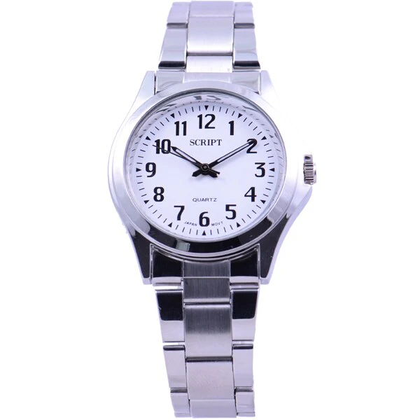 Sun Flame SSG01-SW Elegant Design Water Resistant Quartz Movement Durable Stainless Steel Band