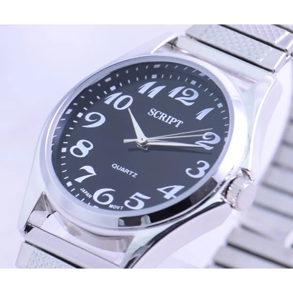 Sun Flame SSG06-SBK Stylish Design Water Resistant Quartz Movement Durable Stainless Steel Band - Image 5