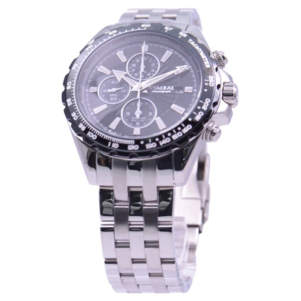 Sun Flame SV09-MBK Stylish Design Waterproof Stainless Steel Automatic Movement Scratch-Resistant Glass - Image 3