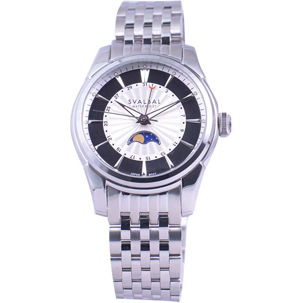 SUN FLAME SV10 MWH Stylish Quartz Men's Watch with Water Resistance, Durable Design and Elegant Silver Finish