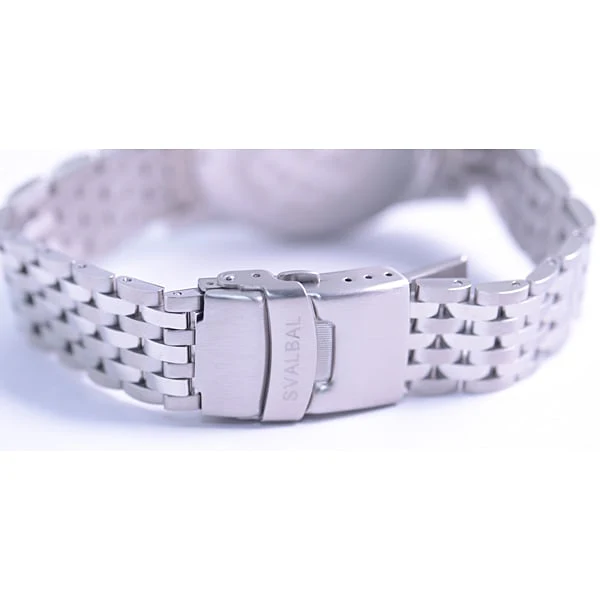 SUN FLAME SV10 MWH Stylish Quartz Men's Watch with Water Resistance, Durable Design and Elegant Silver Finish - Image 5