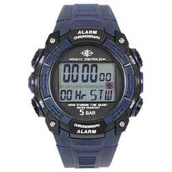 Sun Flame WRC17-BL Digital Atomic Clock with Alarm Function Large LCD Display Easy to Read Time Zone Adjustment - Image 3