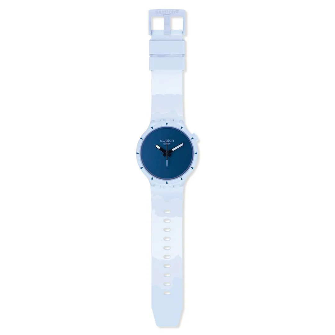 SWATCH BIG BOLD BIOCERAMIC ARCTIC SB03N102 Blue Watch - Image 2