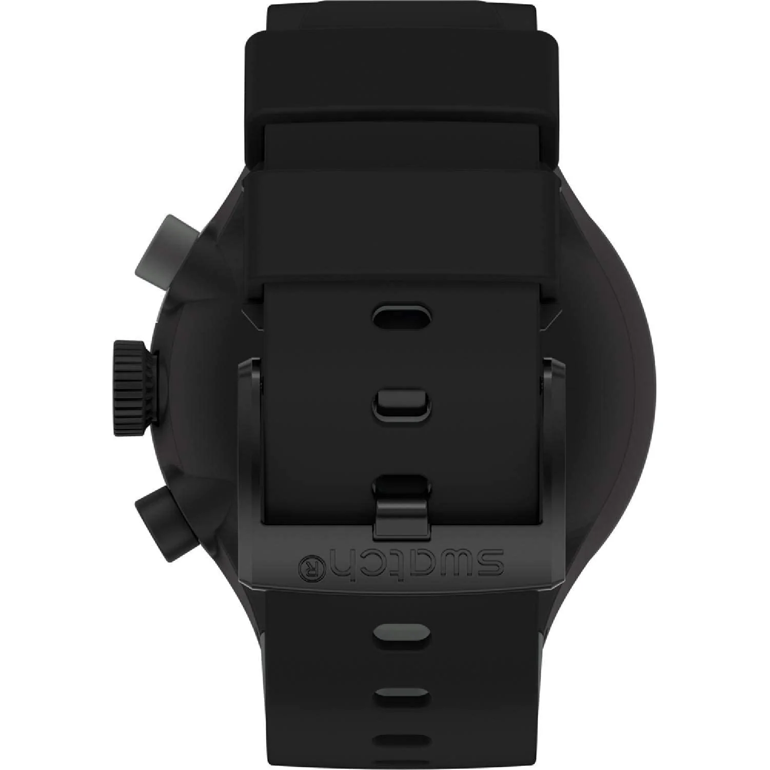 SWATCH Big Bold Chrono SB02B400 Black Sports Watch - Image 5