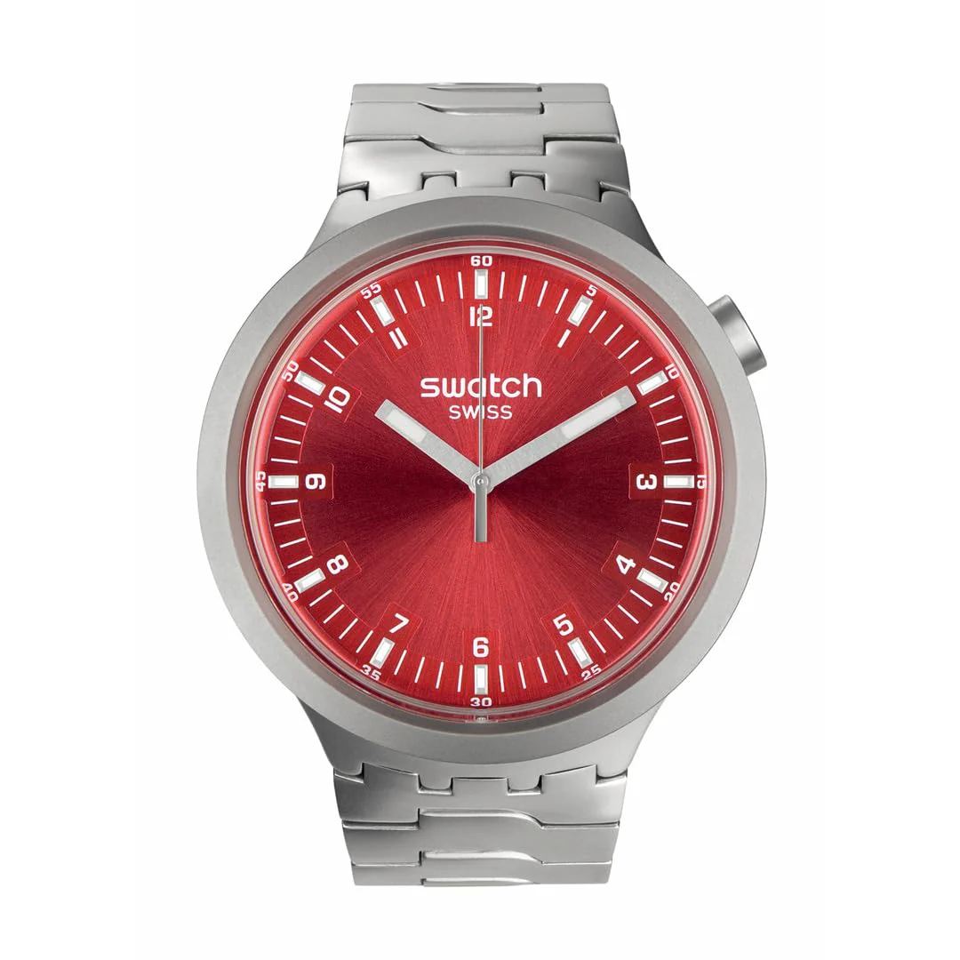 SWATCH Big Bold Irony SB07S104G Scarlet Shimmer Watch