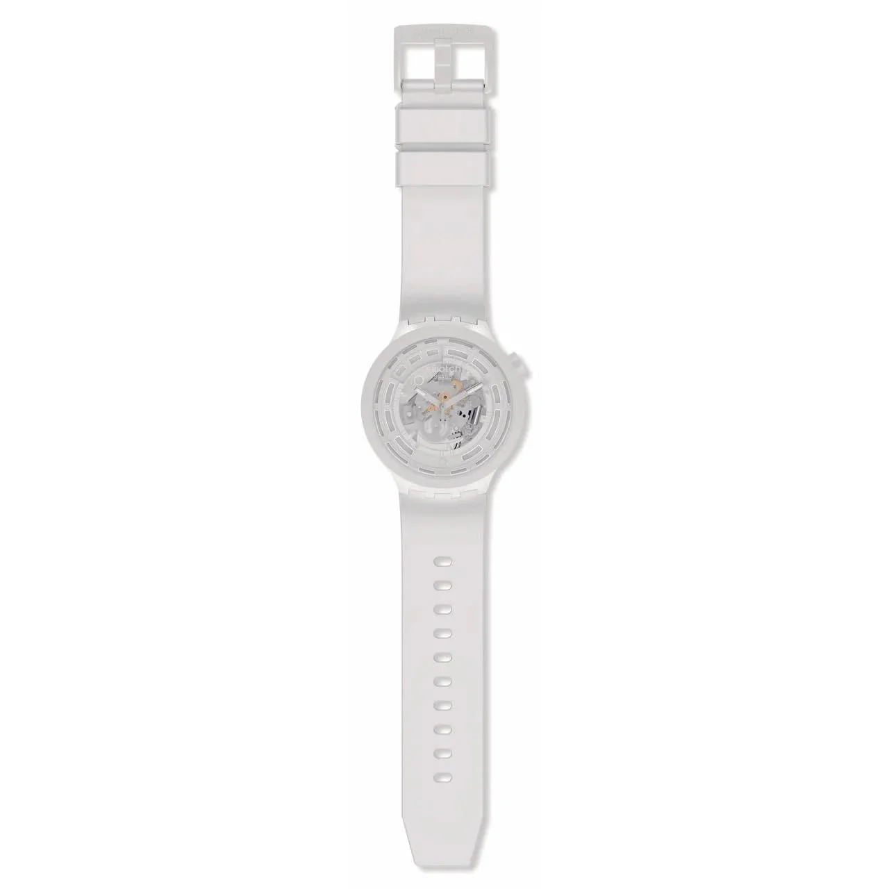 SWATCH Big Bold Next SB03W100 White Quartz Watch - Image 2