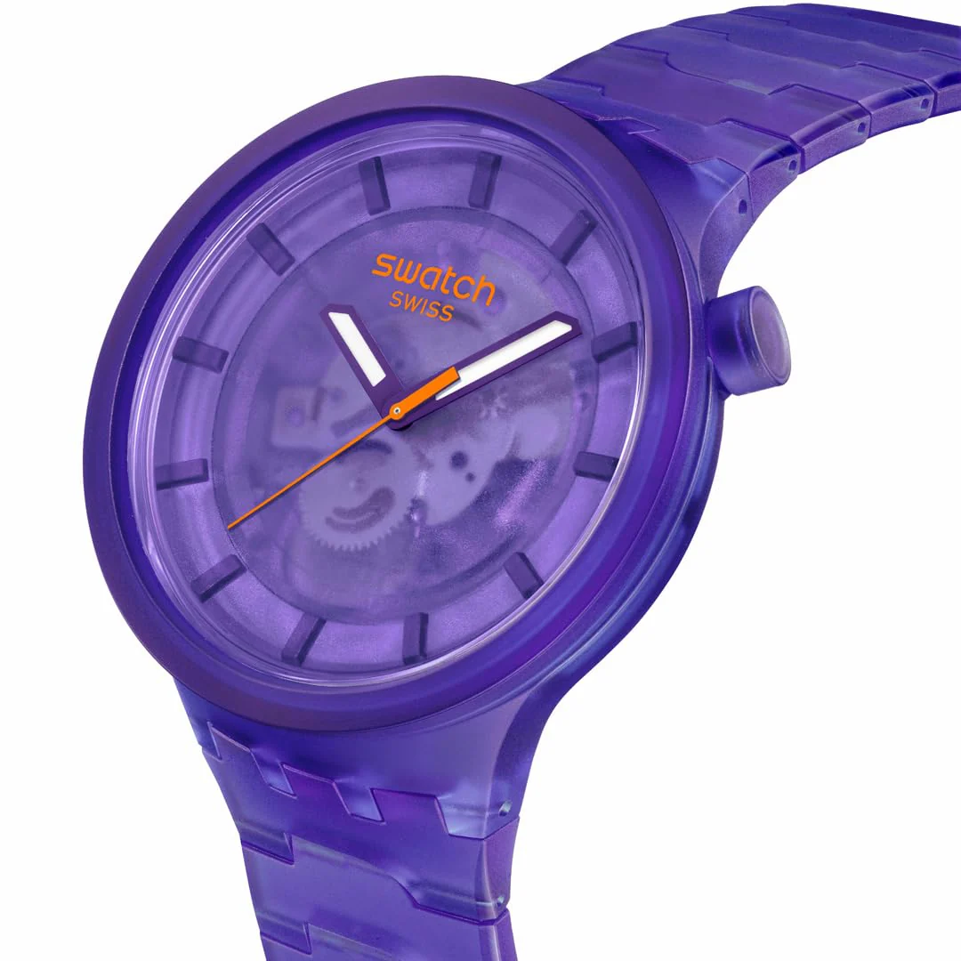 SWATCH Big Bold Purple Joy SB05V103 Watch - Image 3