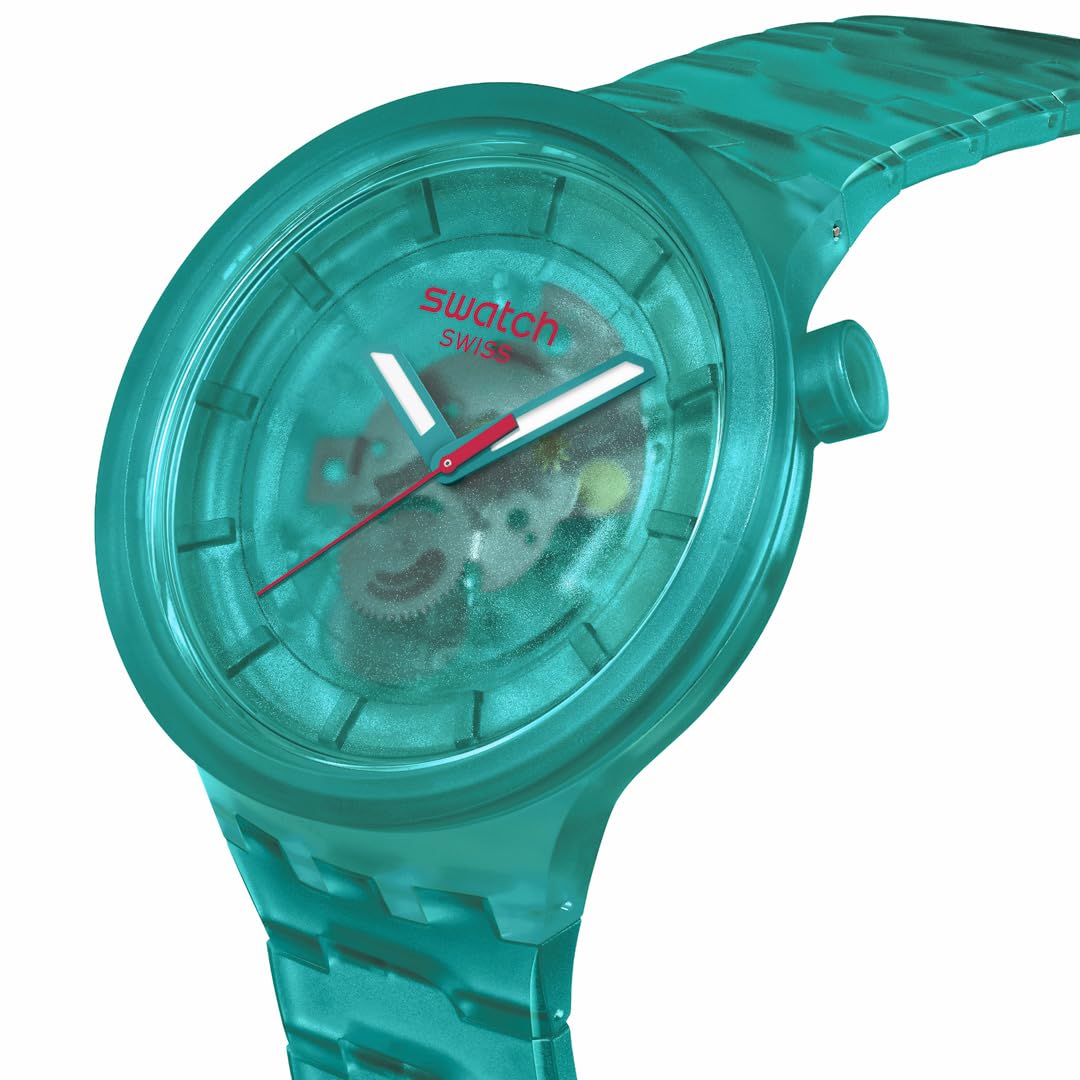 SWATCH Big Bold Turquoise Joy SB05L101 Watch - Image 3